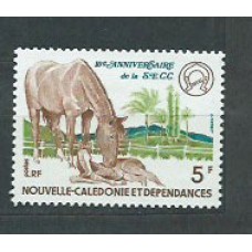 Nueva Caledonia - Correo Yvert 415 ** Mnh Fauna. Caballos