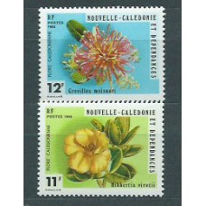 Nueva Caledonia - Correo Yvert 436/7 ** Mnh Flores