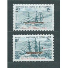 Nueva Caledonia - Correo Yvert 449/50 ** Mnh Barco