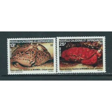 Nueva Caledonia - Correo Yvert 453/4 ** Mnh Fauna Marina