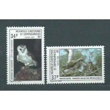 Nueva Caledonia - Correo Yvert 479/80 ** Mnh Fauna. Aves