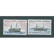 Nueva Caledonia - Correo Yvert 484/5 ** Mnh Barcos