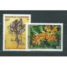 Nueva Caledonia - Correo Yvert 574/5 ** Mnh Flores