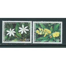 Nueva Caledonia - Correo Yvert 599/600 ** Mnh Flores