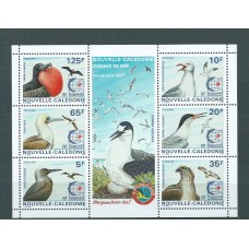 Nueva Caledonia - Correo Yvert 693/5 ** Mnh Fauna. Aves