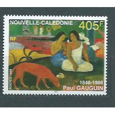 Nueva Caledonia - Correo Yvert 754 ** Mnh Pintura