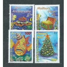 Nueva Caledonia - Correo Yvert 779/82 ** Mnh