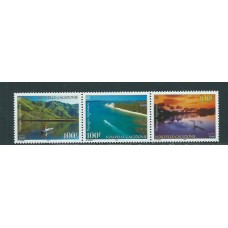 Nueva Caledonia - Correo Yvert 827/9 ** Mnh Paisajes