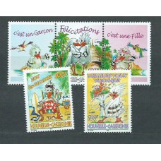 Nueva Caledonia - Correo Yvert 834/6 ** Mnh