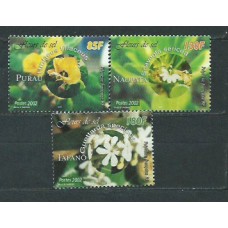 Polinesia - Correo Yvert 677/9 ** Mnh Flores