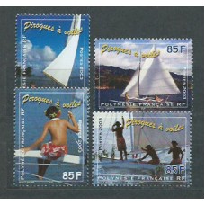 Polinesia - Correo Yvert 690/3 ** Mnh Barcos