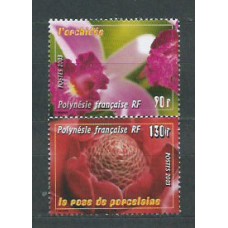 Polinesia - Correo Yvert 699/700 ** Mnh Flores