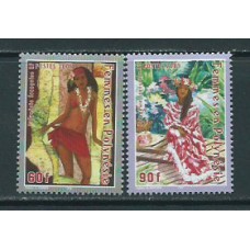 Polinesia - Correo Yvert 740/1 ** Mnh Pinturas