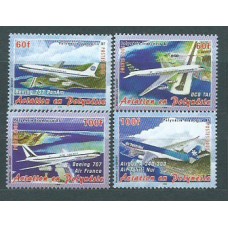 Polinesia - Correo Yvert 748/51 ** Mnh Aviones