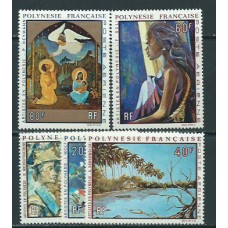 Polinesia - Aereo Yvert 55/9 ** Mnh Pinturas