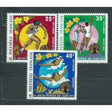 Polinesia - Aereo Yvert 93/5 ** Mnh Deportes