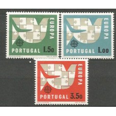 Tema Europa 1963 Portugal Yvert 929/31 ** Mnh
