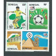 Senegal - Correo Yvert 648/51 ** Mnh  Fauna fútbol
