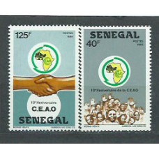 Senegal - Correo Yvert 715/6 ** Mnh