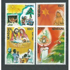 Senegal - Correo Yvert 738/41 ** Mnh  Navidad