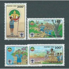 Senegal - Correo Yvert 881/4 ** Mnh  Scoutismo