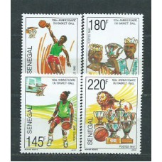 Senegal - Correo Yvert 947/50 ** Mnh  Deportes