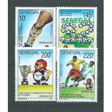 Senegal - Correo Yvert 951/4 ** Mnh  Deportes fútbol