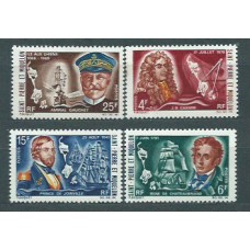 San Pierre y Miquelon - Correo Yvert 380/3 ** Mnh Personajes