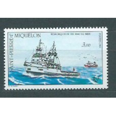 San Pierre y Miquelon - Correo Yvert 510 ** Mnh Barco