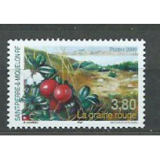 San Pierre y Miquelon - Correo Yvert 710 ** Mnh Flora