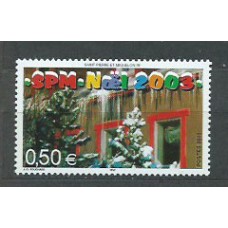 San Pierre y Miquelon - Correo Yvert 809 ** Mnh Navidad