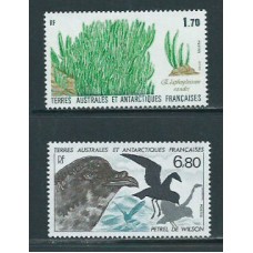 Tierras Australes - Correo Yvert 131/32 ** Mnh Fauna. Aves