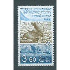 Tierras Australes - Correo Yvert 159 ** Mnh Fauna. Foca