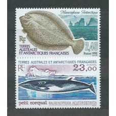 Tierras Australes - Correo Yvert 196/7 ** Mnh Fauna. Peces