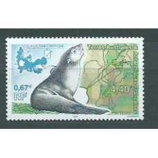 Tierras Australes - Correo Yvert 264 ** Mnh Fauna. Foca