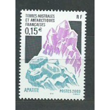 Tierras Australes - Correo Yvert 361 ** Mnh Minerales