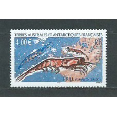 Tierras Australes - Correo Yvert 386 ** Mnh Fauna. Gamba