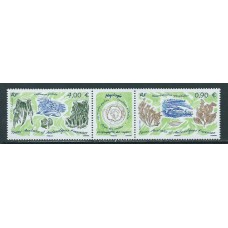 Tierras Australes - Correo Yvert 528/9 ** Mnh Flora. Algas