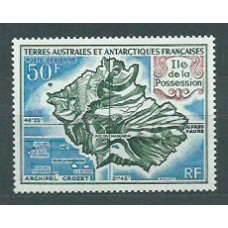 Tierras Australes - Aereo Yvert 23 ** Mnh