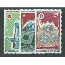 Tchad - Aereo Yvert 69/71 ** Mnh