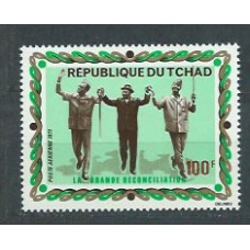 Tchad - Aereo Yvert 85 ** Mnh  Personajes