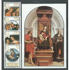 Togo - Correo Yvert 1150+A 512/4+H 218 ** Mnh  Navidad