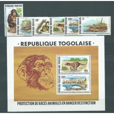 Togo - Correo Yvert 898/9+A 319/22+H 107 ** Mnh  Fauna