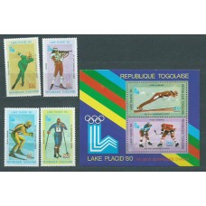 Togo - Correo Yvert 977+A 412/4+H 136 ** Mnh  Olimpiadas de Lake Placid