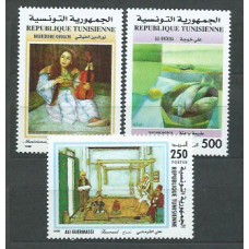 Tunez - Correo Yvert 1340/2 ** Mnh  Pinturas