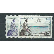 Tunez - Correo Yvert 449/50 ** Mnh