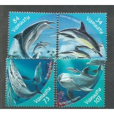 Vanuatu - Correo Yvert 1097/100 ** Mnh   Fauna marina