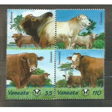 Vanuatu - Correo Yvert 1147/50 ** Mnh  Fauna