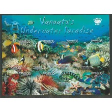 Vanuatu - Correo Yvert 1189/200 ** Mnh  Fauna marina