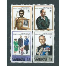 Vanuatu - Correo Yvert 624/7 ** Mnh   Personajes
